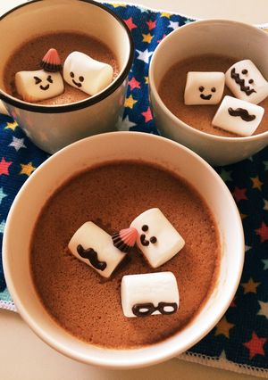 マシュマロでぷるぷるチョコプリン☆-レシピのメイン写真