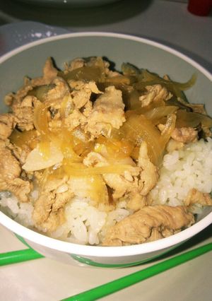 合わせだしつゆで簡単豚丼-レシピのメイン写真