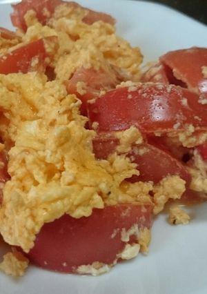 トマ玉炒め-レシピのメイン写真