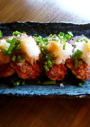 新玉たっぷり！和風チキンハンバーグ♪-レシピのメイン写真
