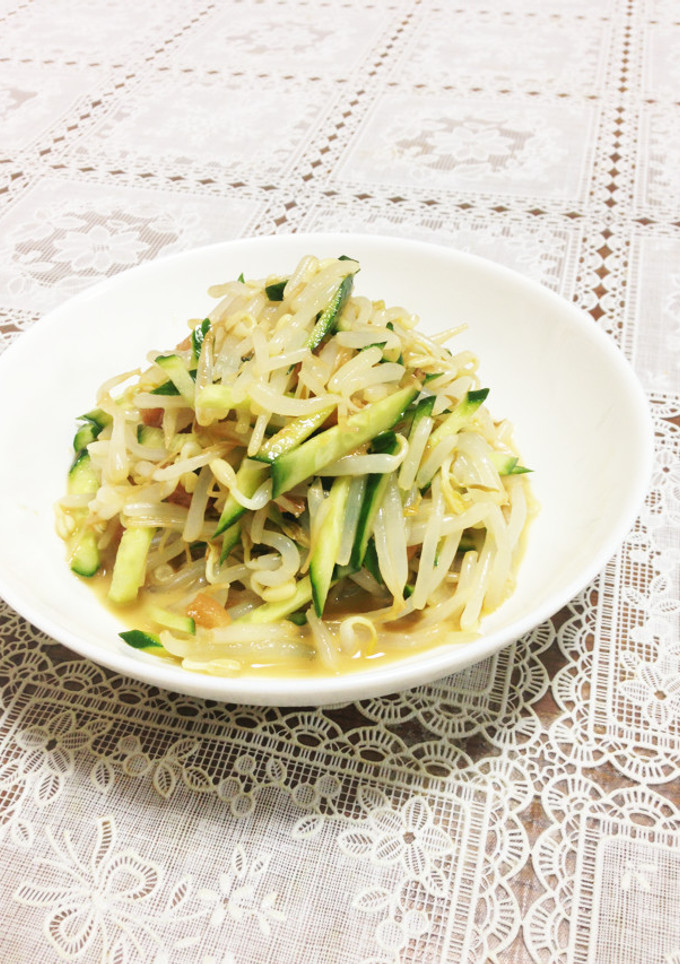 もやしとキュウリの梅和え-レシピのメイン写真