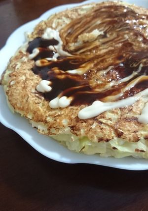 ダイエット ヘルシー 節約 お好み焼き-レシピのメイン写真