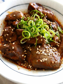 こってり~★鶏レバーのコチュジャン煮-レシピのメイン写真