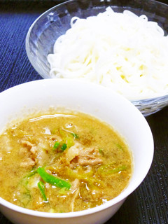 糖質オフ!ねぎ豚だれつけ麺(糖質0g麺)-レシピのメイン写真