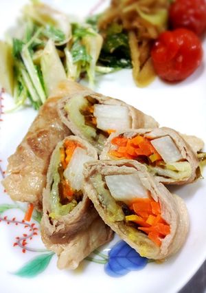 簡単!長芋と白菜の豚肉ロール-レシピのメイン写真