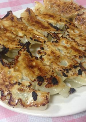 大きな大きな焼き餃子-レシピのメイン写真