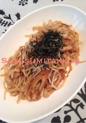 5分で！竹輪ともやしのマヨソテー♪-レシピのメイン写真