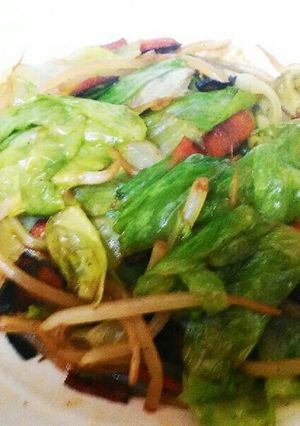 レタスで野菜いため！-レシピのメイン写真