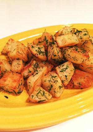 簡単美味しいコロコロポテト のり塩味-レシピのメイン写真