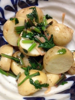 あっさり新ジャガの香菜和え-レシピのメイン写真