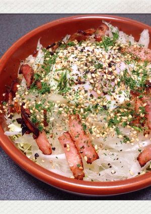 今だけ！混ぜて食べる新玉ねぎのサラダ＊-レシピのメイン写真