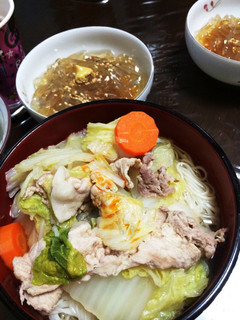残ってるそうめんと、おでんつゆで煮麺-レシピのメイン写真
