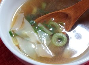 余った餃子の☆皮だけワンタンスープ-レシピのメイン写真