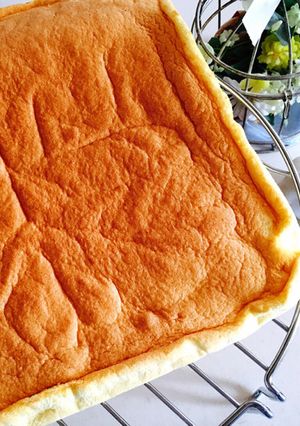 究極！材料３つ！簡単スポンジケーキ☆-レシピのメイン写真