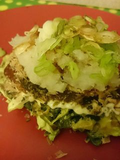 大根おろしonお好み焼き-レシピのメイン写真