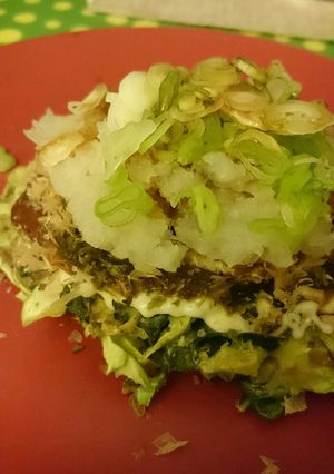 大根おろしonお好み焼き-レシピのメイン写真