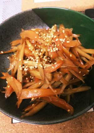 きんぴらごぼう-レシピのメイン写真