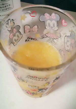 ミキサーに任せるだけ！八朔ジュース。-レシピのメイン写真