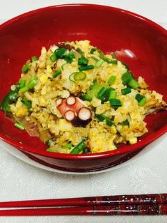 タコとホタテの神戸炒飯-レシピのメイン写真
