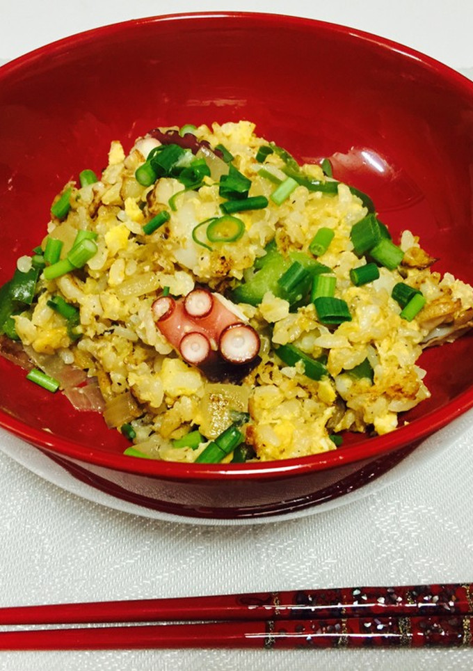 タコとホタテの神戸炒飯-レシピのメイン写真