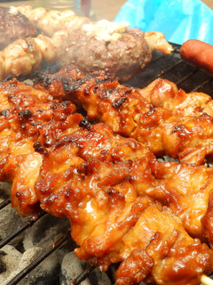 チキンの串焼き〜坦々風味〜BBQに❤-レシピのメイン写真