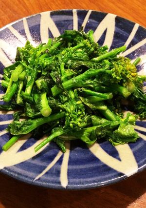 菜の花バター炒め-レシピのメイン写真