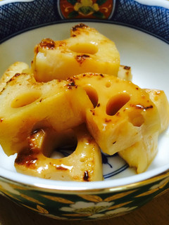 厚切りれんこんの甘酢焼き-レシピのメイン写真