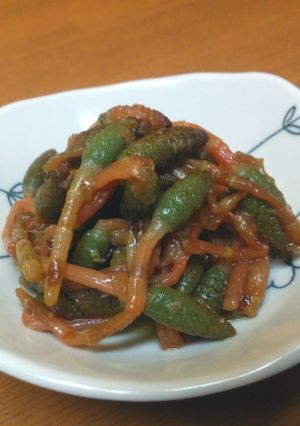 土筆のおひたし梅おかか和え-レシピのメイン写真