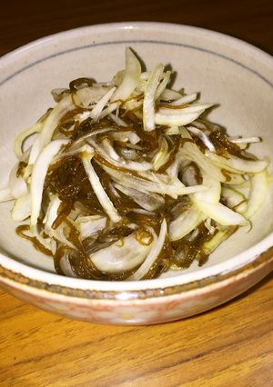 モズクと玉ねぎの酢の物☆-レシピのメイン写真