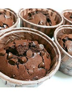 しっとり濃厚チョコマフィン-レシピのメイン写真