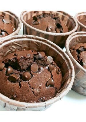 しっとり濃厚チョコマフィン-レシピのメイン写真