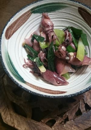 ホタルイカ (滑川産) の酢漬け-レシピのメイン写真
