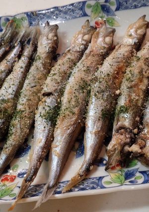 マーガリンでししゃもをソテー♪チーズ和え-レシピのメイン写真