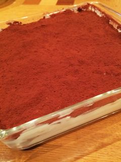 フィンガービスケット入り豆腐ティラミス-レシピのメイン写真