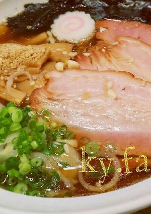 こだわりスープ!!家庭用醤油ラーメン-レシピのメイン写真