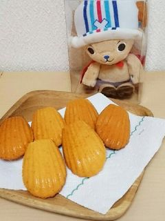 マドレーヌ-レシピのメイン写真