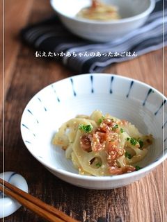 梅れんこんのきんぴら【作りおき】-レシピのメイン写真