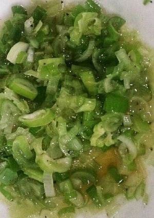 レンジで簡単！ネギ塩ソース-レシピのメイン写真