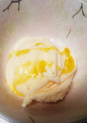 アイスにちょい足し♪オリーブ油＋塩-レシピのメイン写真