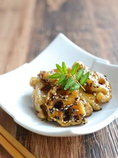 れんこんの照り焼き【作り置き】-レシピのメイン写真