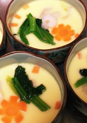 簡単フライパンで茶碗蒸し-レシピのメイン写真