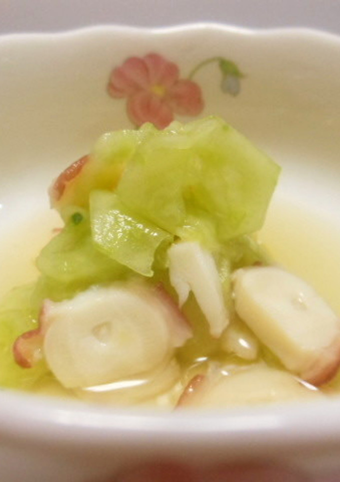 酢の物　胡瓜とたこ　私流-レシピのメイン写真