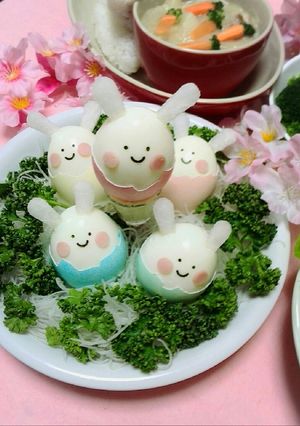 イースター料理 うさぎの巣ごもり-レシピのメイン写真