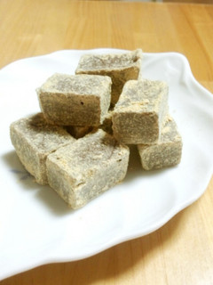 ココナッツオイルときなこのお菓子-レシピのメイン写真