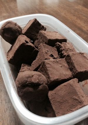 生クリーム不使用！簡単絶品生チョコ-レシピのメイン写真