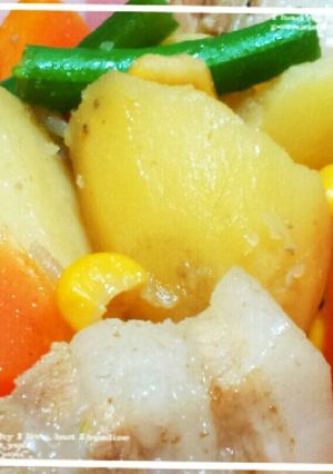 調味料大さじ３♡豚バラブロックで肉じゃが-レシピのメイン写真