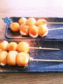 もちもち団子のみたらしだんご♪-レシピのメイン写真