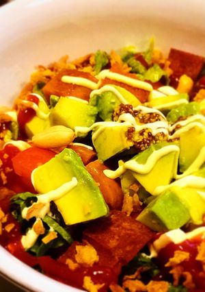 10分でできるタコライス丼-レシピのメイン写真