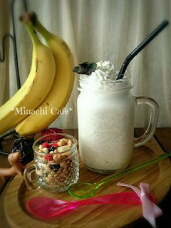 蜂蜜きなことバナナのスムージー-レシピのメイン写真