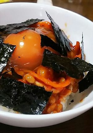 好きな食べ方♪キムチ納豆丼-レシピのメイン写真